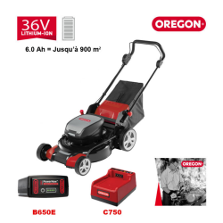 TONDEUSE LM400 BAT 6Ah + CHARGEUR RAP - ref. 591074 | TP Agri