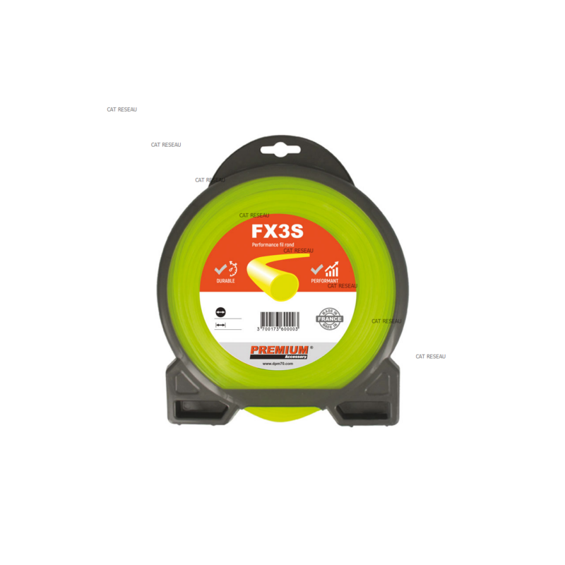 FIL NYLON ROND FX3S 1,6 X 15M - ref. 630017 | TP Agri