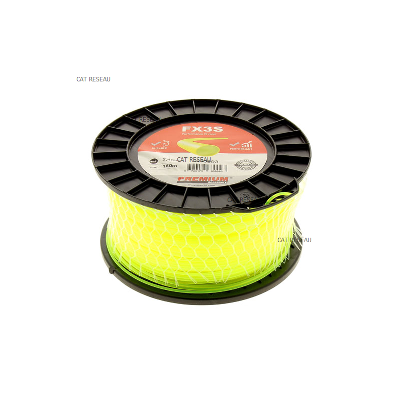 FIL NYLON ROND FX3S 2,4 X 180M - ref. 630093 | TP Agri