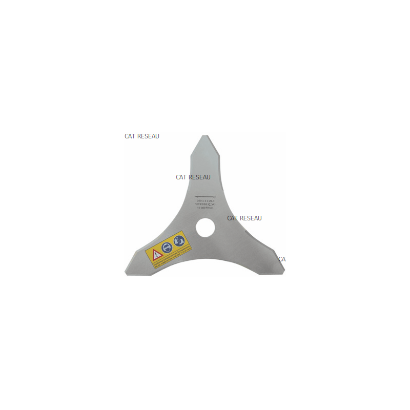 COUTEAU DEBROU 3 PTS 300x3x20mm - ref. CL30303320 | TP Agri