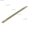 LIME PLATE 9 X 6 X 200 POUR KSSG 4,8 5,5 - ref. 4130200 | TP Agri