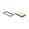 CARTOUCHE FILTRE AIR - ref. 710265 | TP Agri