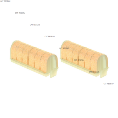FILTRE A AIR (FLOQUE) - ref. 11231201613 | TP Agri