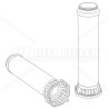 Filtre hydraulique HIFI SH 68322