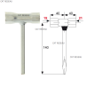 CLE A BOUGIE T 19x21 CARRE MALE 3/8 - ref. CLE01 | TP Agri