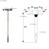 CLE A BOUGIE RENFORCEE 13 X 19 - ref. CBR1319 | TP Agri