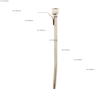 TUBE JAUGE A HUILE - ref. 690624 | TP Agri