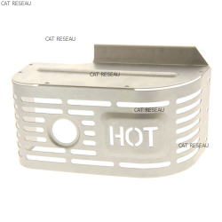 GRILLE ECHAPPEMENT FC150V 491062430 - ref. 491062670 | TP Agri