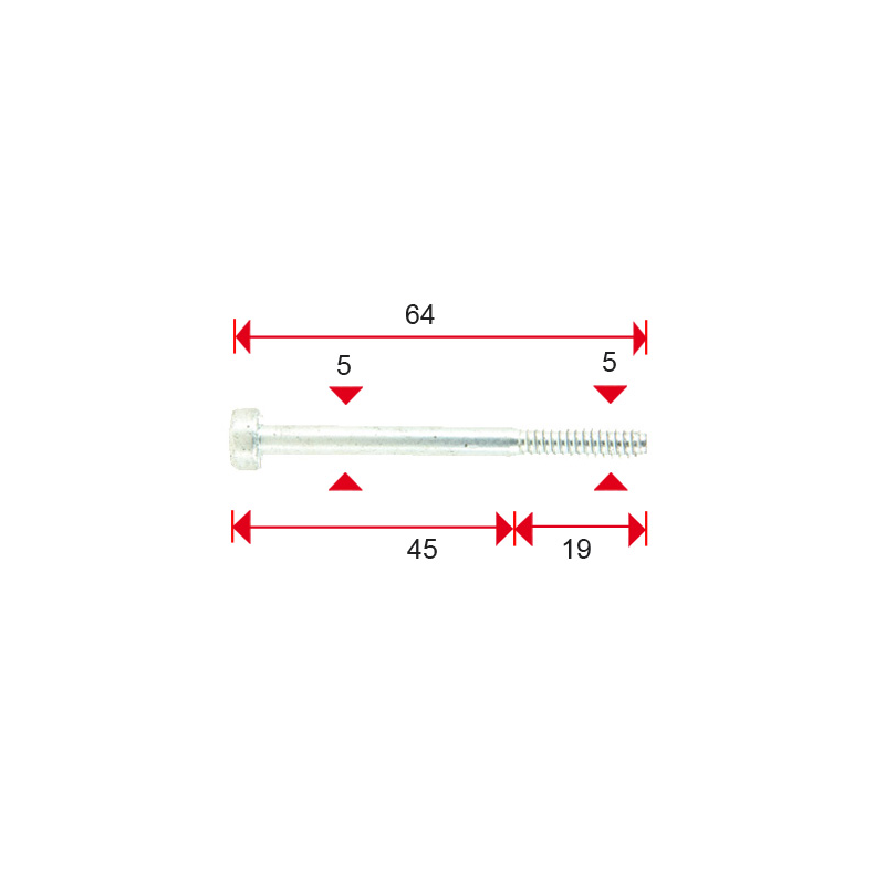 VIS CYL. IS DG 5X60 - ref. 90754784268 | TP Agri