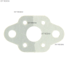 INTAKE CARBURETTOR GASKET - ref. 1232800590 | TP Agri