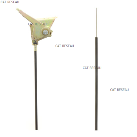 CABLE ET MANETTE DE GAZ - ref. 1031450 | TP Agri