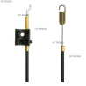 CABLE EMBRAYAGE - ref. 90892349 | TP Agri