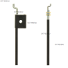 CABLE BBC LEVIER ECRASE MONARC - ref. 90892809 | TP Agri