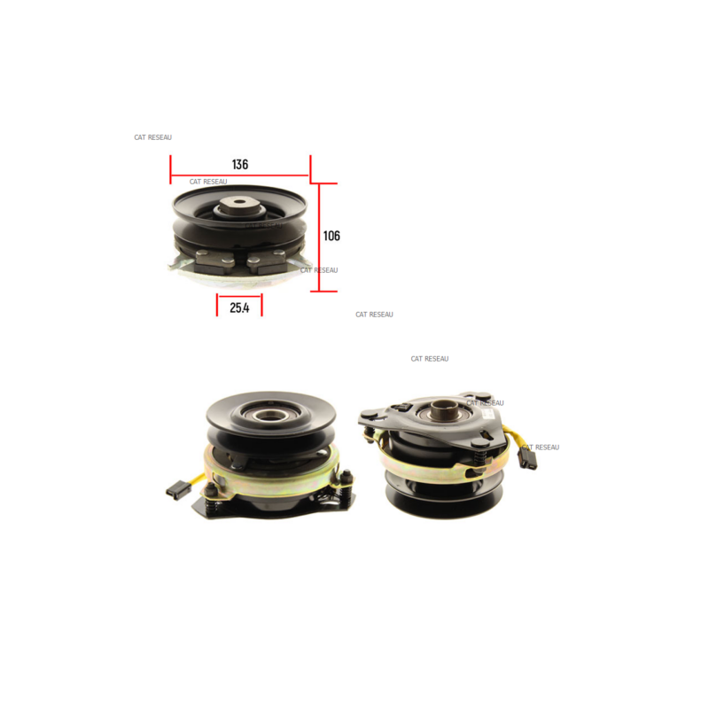 EMBRAYAGE ELECTRO-MAGNETIQUE - ref. 532142600 | TP Agri
