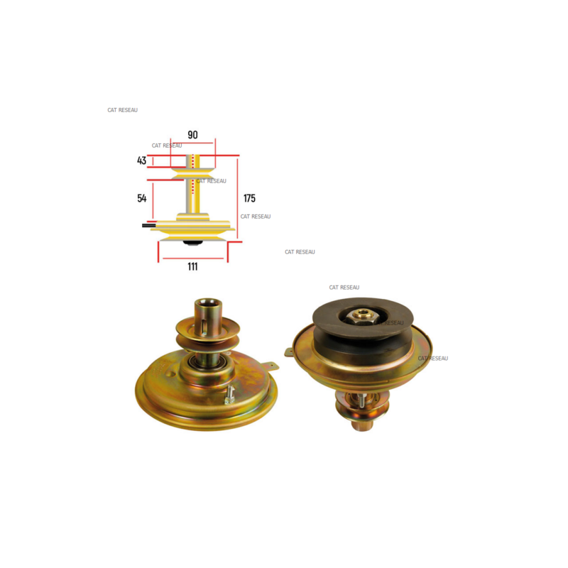 EMBRAYAGE MECANIQUE NORAM - ref. 582219701 | TP Agri
