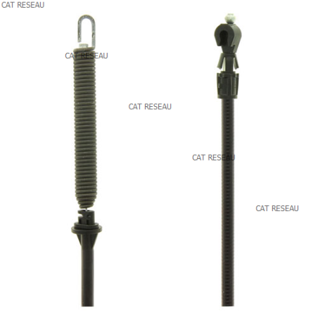 CABLE EMBRAYAGE FREIN DE LAME - ref. 583075401 | TP Agri