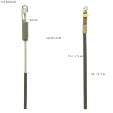 CABLE EMBRAYAGE FREIN DE LAME - ref. 583534301 | TP Agri