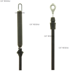 CABLE EMBRAYAGE FREIN DE LAME - ref. 583591701 | TP Agri