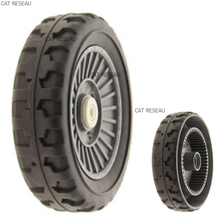 1111302601 REAR WHEEL ASSEMBLY 215mm - ref. 1111302601 | TP Agri