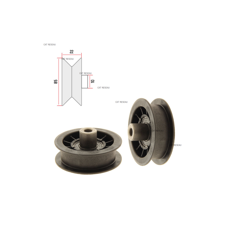 TENSION PULLEY - ref. 1134304301 | TP Agri