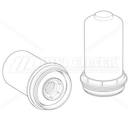 Filtre carburant/eau HIFI SN 40939