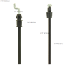 CABLE DE FREIN MOTEUR L 935 B&S/HON - ref. 1810006850 | TP Agri
