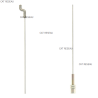 CABLE RELEVAGE DE COUPE J92 - ref. 1820046030 | TP Agri