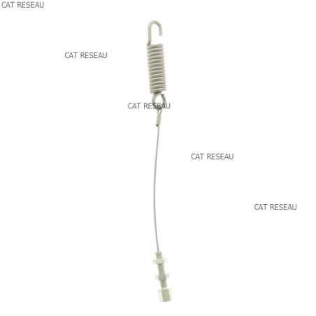 CABLE EMBRAYAGE TC 122 AVEC FR - ref. 1820046080 | TP Agri
