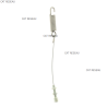 CABLE EMBRAYAGE TC 122 AVEC FR - ref. 1820046080 | TP Agri