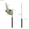 CABLE DE GAZ F 72 - ref. 1840002501 | TP Agri