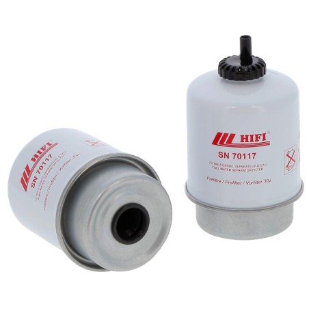 Filtre carburant/eau HIFI SN 70117