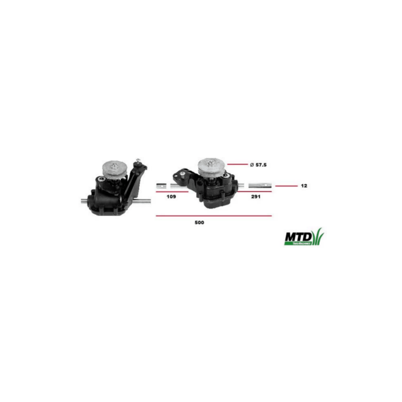 BOITIER DE TRANSMISSION - ref. 61804376A | TP Agri