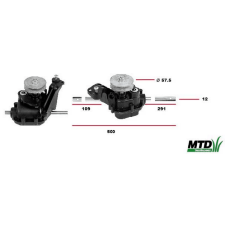 BOITIER DE TRANSMISSION - ref. 61804376A | TP Agri