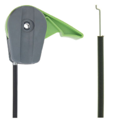 MANETTE ET CABLE GAZ VERTE L1350 - ref. CL311003138 | TP Agri