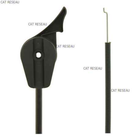CABLE DE GAZ 945MM - ref. GY190800801 | TP Agri