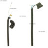 CABLE DE GAZ - ref. 42801801150 | TP Agri