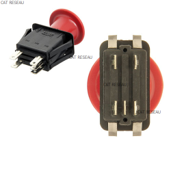 INTERRUPTEUR EMBRAYAGE LAME ROUGE 5F - ref. 6201316MA | TP Agri