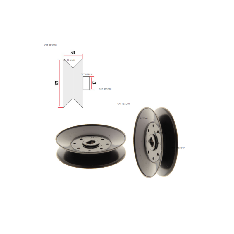 PULLEY - ref. 312283MA | TP Agri