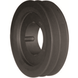 POULIE DOUBLE 125mm POUR M-A - ref. 2SPA125 | TP Agri