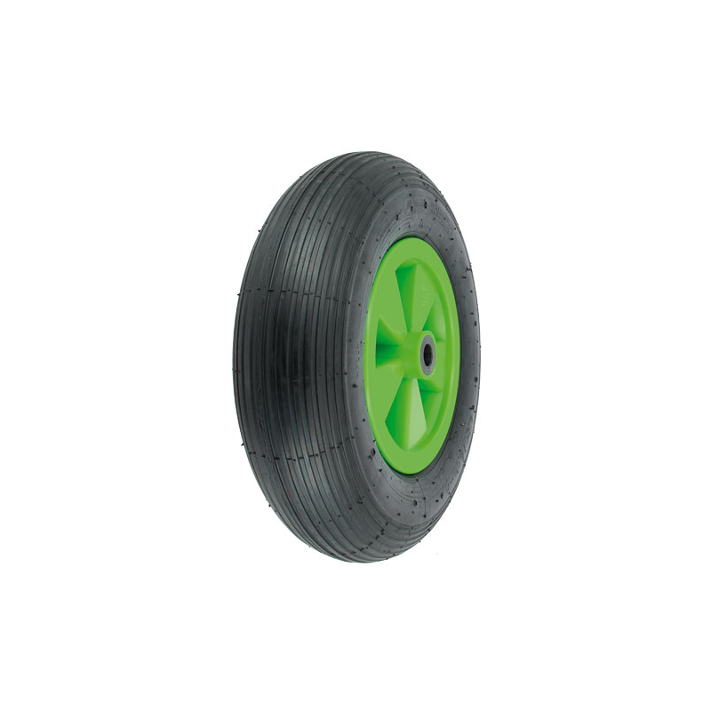 ROUE DE BROUETTE 400-8 AVEC ROULEMENT - ref. 080338 | TP Agri
