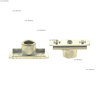 SUPPORT DE LAME 22,2mm - ref. CLD21090031 | TP Agri