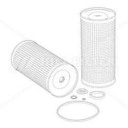 Filtre huile moteur HIFI SO 2180