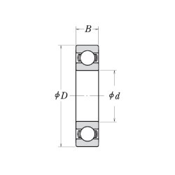 Roulement 25X56X12 - ref. AJD/SCO5A97CS35PX1 | TP Agri