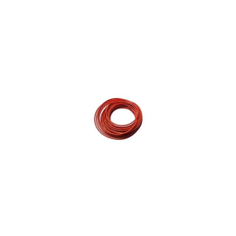 Boite 25m Tube P.U Rouge 2.5X4