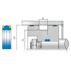 Joint de Tige/Piston - ref. AJD/CPU.225175/G | TP Agri