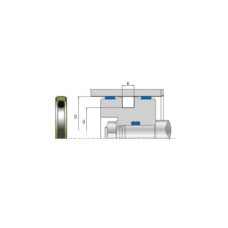 Joint de Piston Composite - ref. AJD/CP0200123.2FB | TP Agri