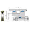 Joint de Piston Composite - ref. AJD/CP0200123.2FB | TP Agri
