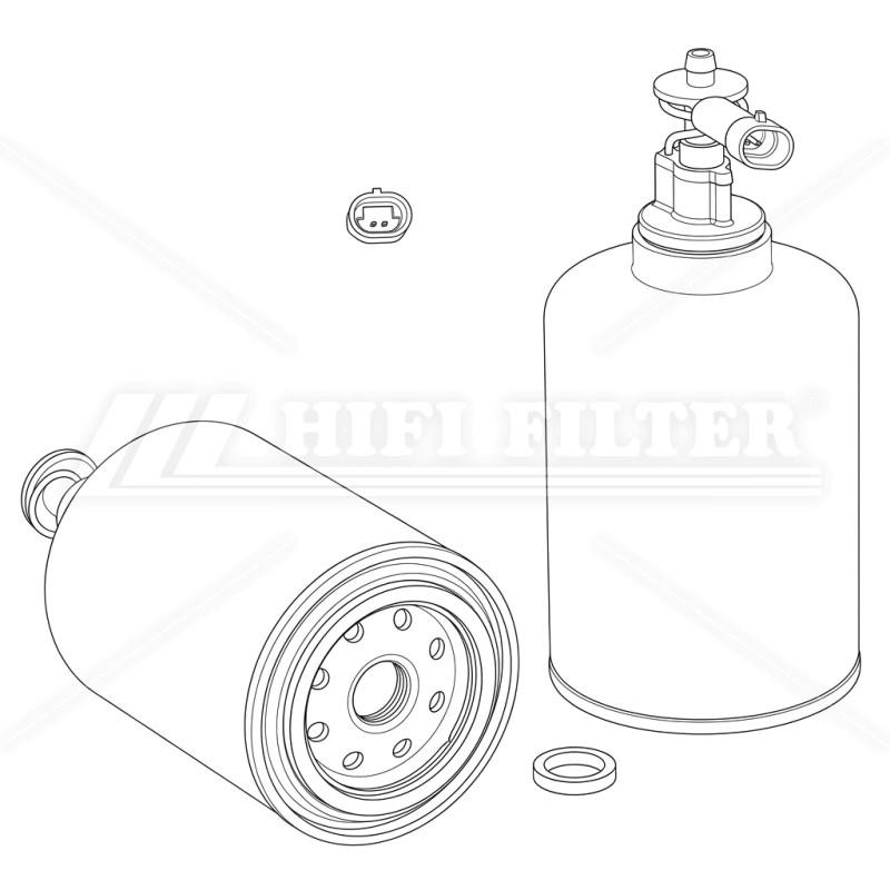 Filtre carburant HIFI SN 40539 V