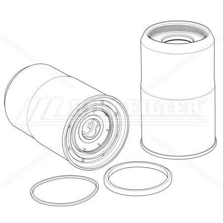 Filtre carburant/eau HIFI SN 40922