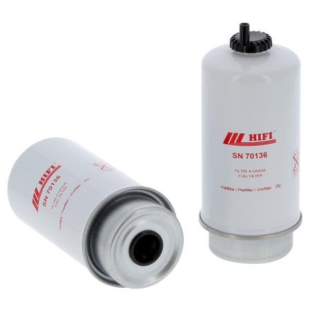 Filtre carburant/eau HIFI SN 70136